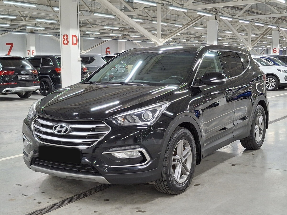 Купить Hyundai Santa Fe, 2018, 157 100 км.. Фото: #0