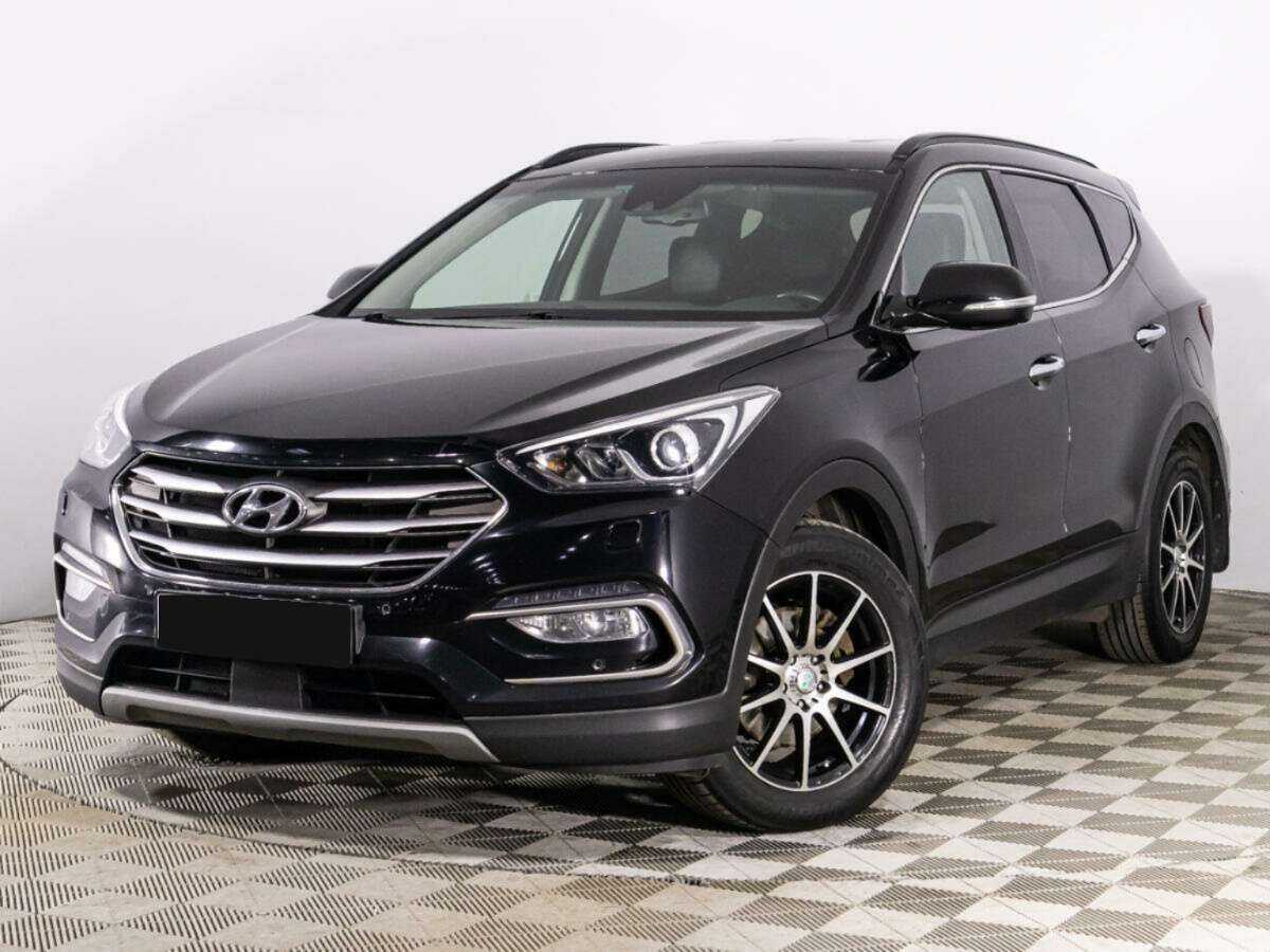 Купить Hyundai Santa Fe, 2017, 122 001 км.. Посмотреть фото